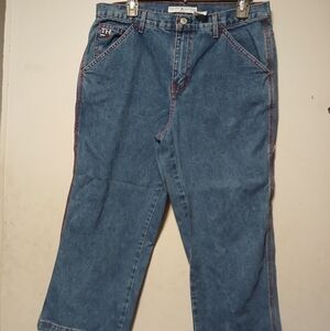 Tommy Hilfiger Vintage Men's Blue Jeans. Size 34X23.5